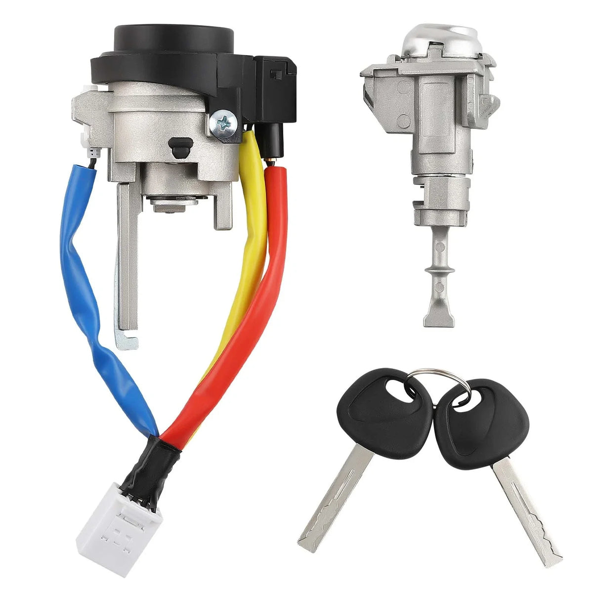 Lock Cylinder Switch for Kia Rio (2013-2017) + 2 Keys Included