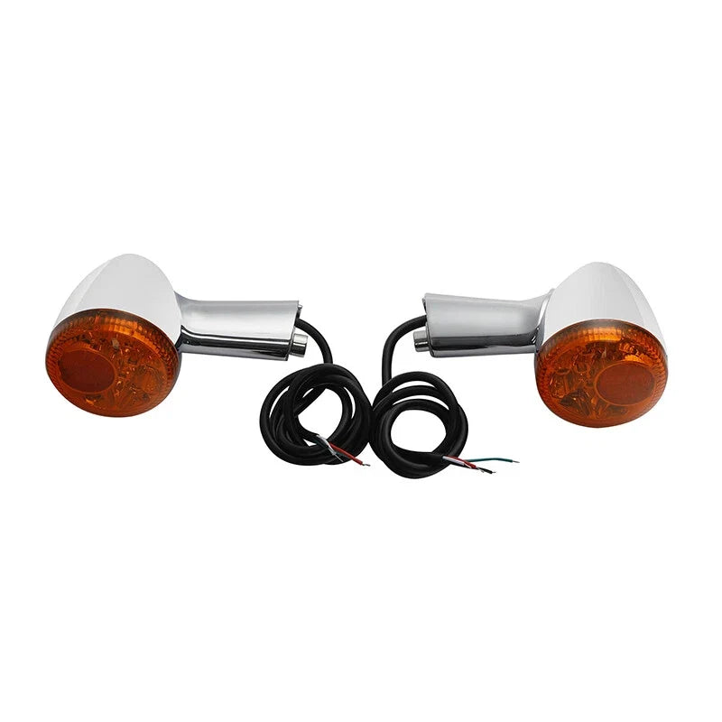 Chrome LED Rear Turn Signal Kits for Harley Sportster 883 1200 (1992–2022)