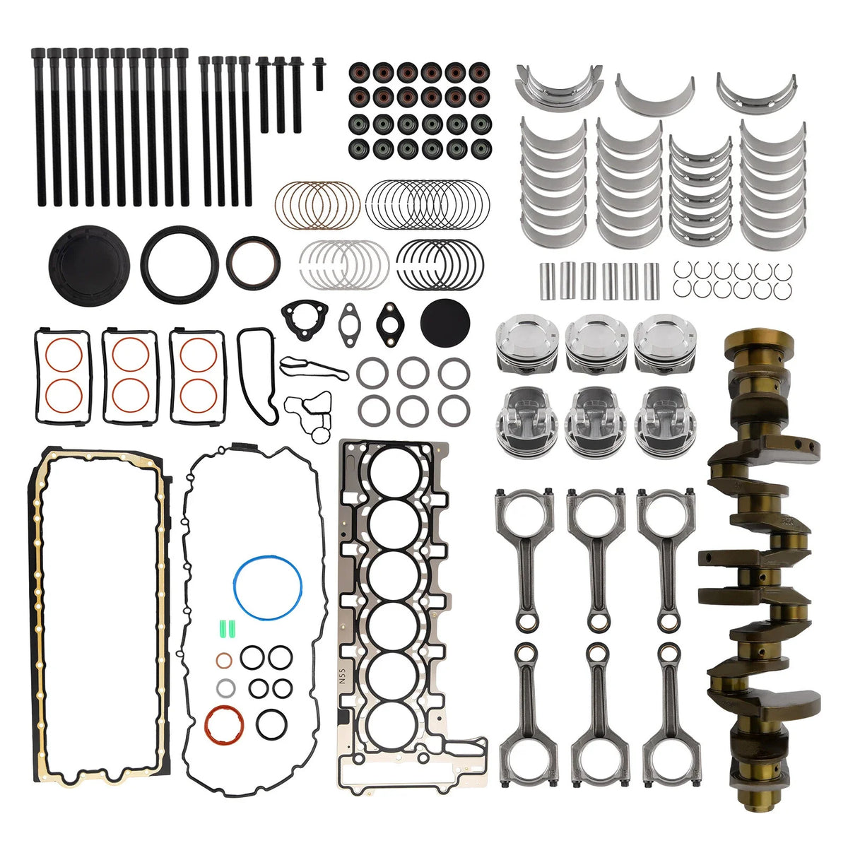 Engine Overhaul Set for N55 3.0L BMW (7580483)