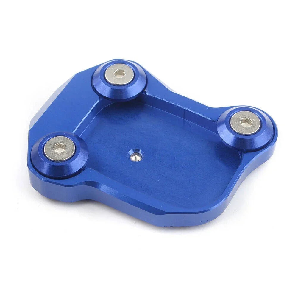 Enlarged Kickstand Pad in Blue for Honda CB650F CBR650F 2014-2018