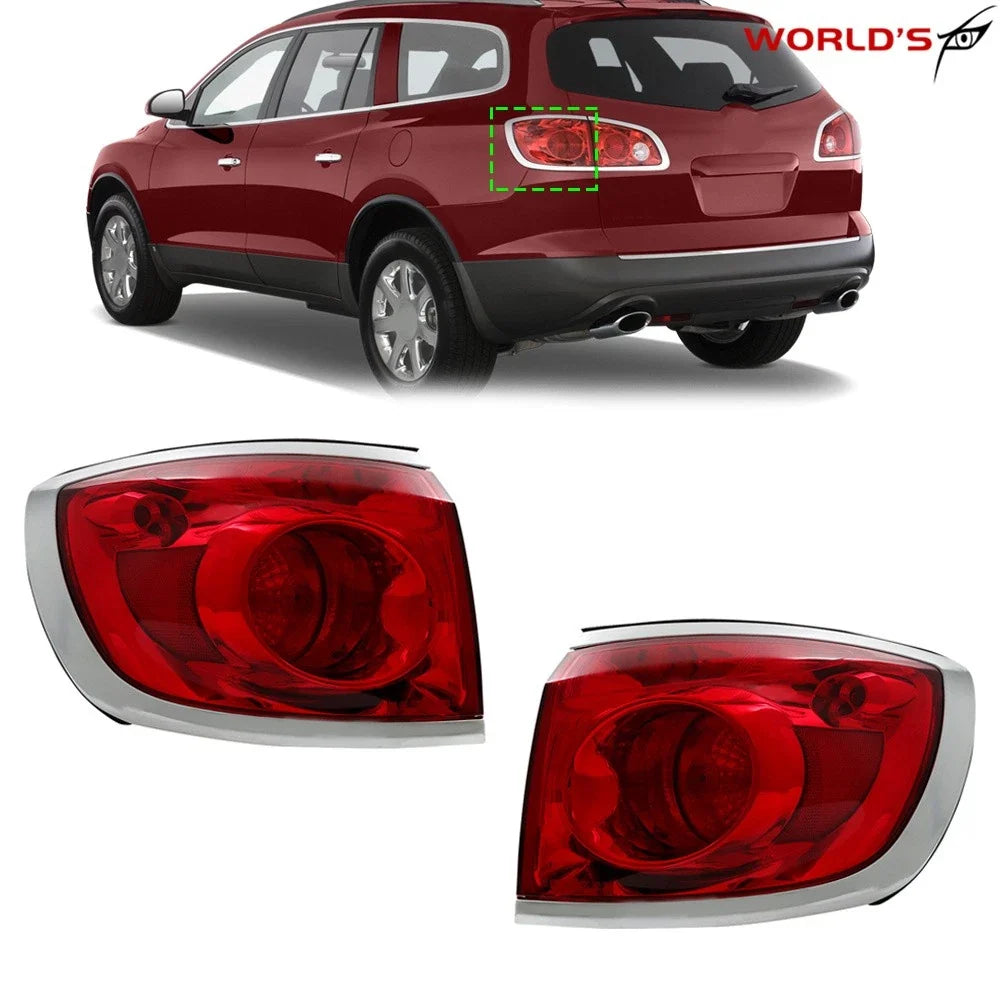 Halogen Tail Lights for Buick Enclave (2008–2012) Clear Lens Left + Right