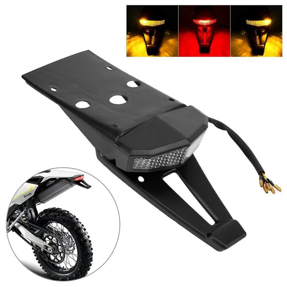 Tail Light with Bracket for Enduro Bike (RHD)