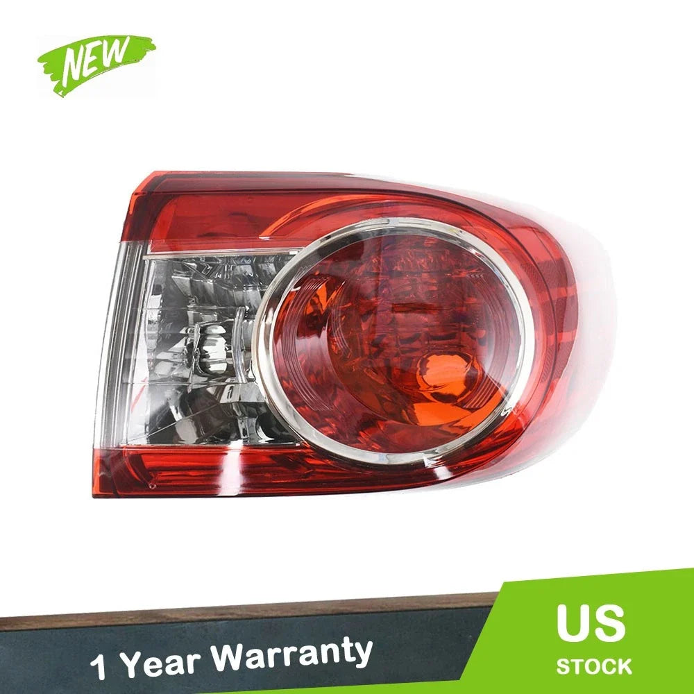 Taillights for Toyota Corolla (2011–2013) Right Passenger Side