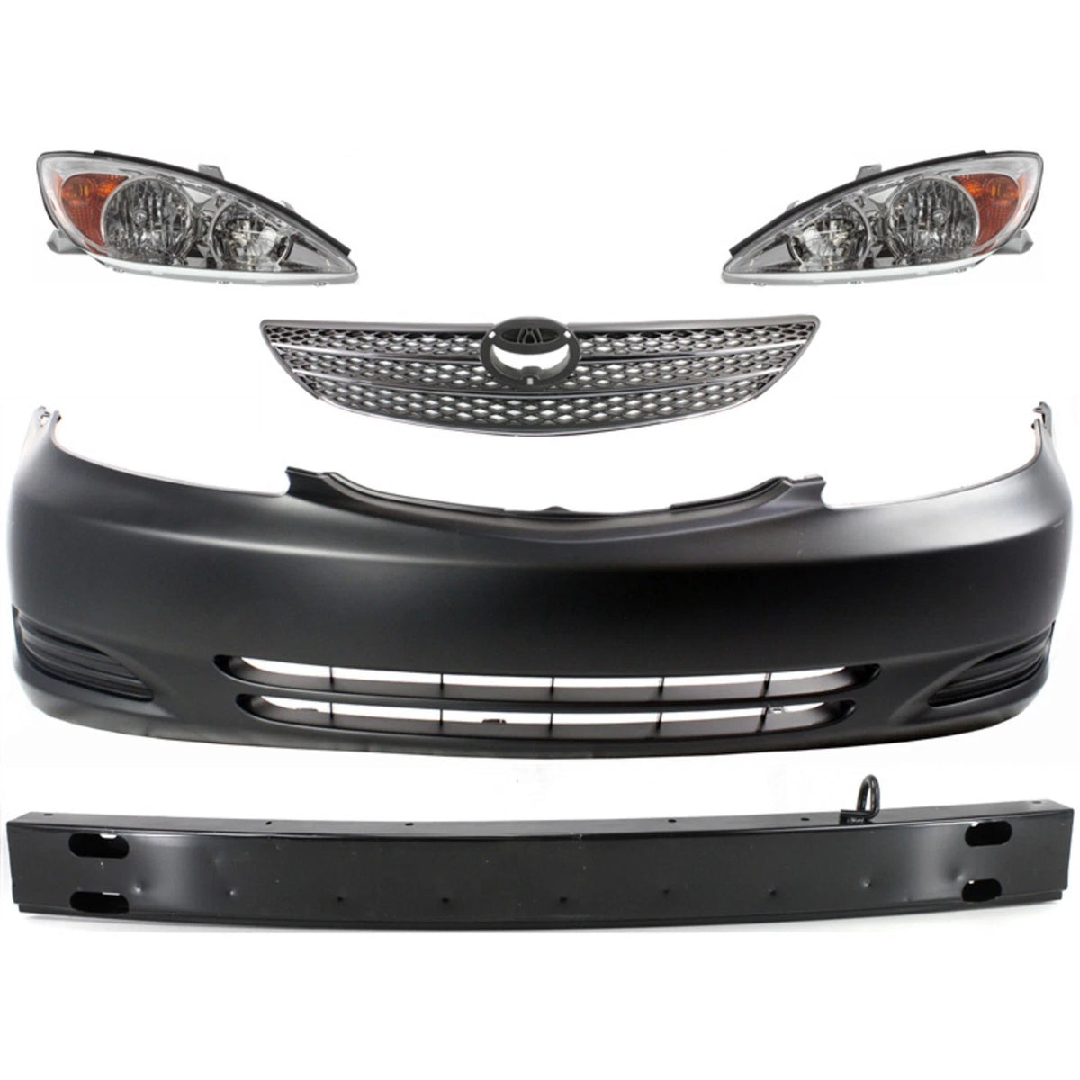 Halogen Headlight Kit for Toyota Camry (2002–2004) - Driver & Passenger