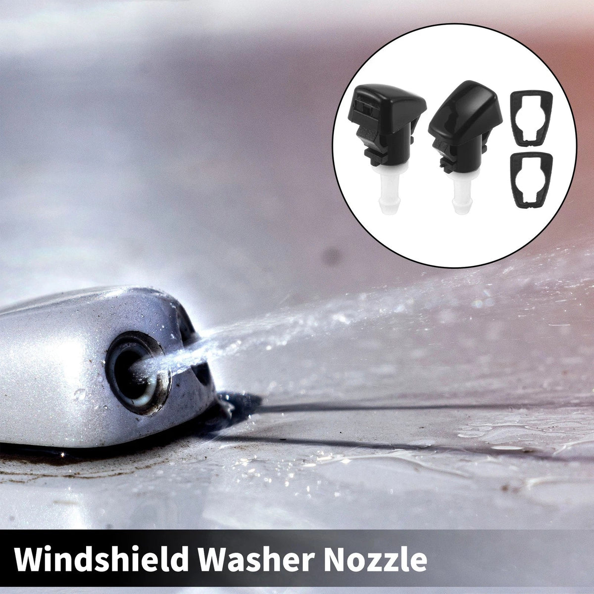 Front Windshield Washer Nozzle for Kia Borrego (2008–2012) No. 98630-3J000