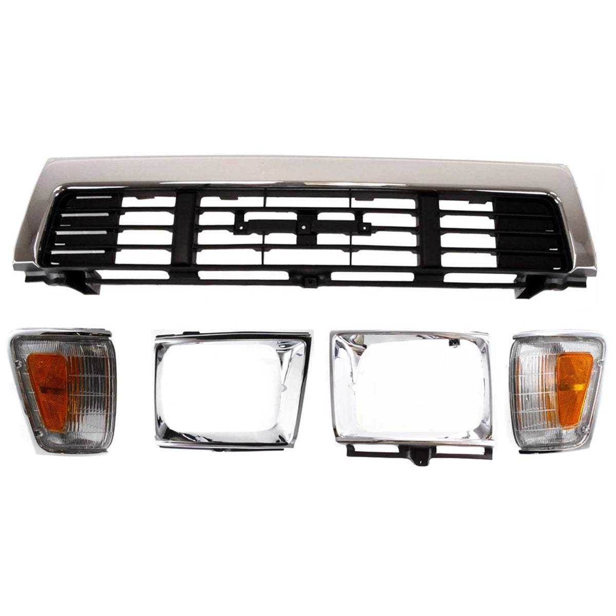 Grille Assembly for Toyota Pickup 4WD (1989–1991)