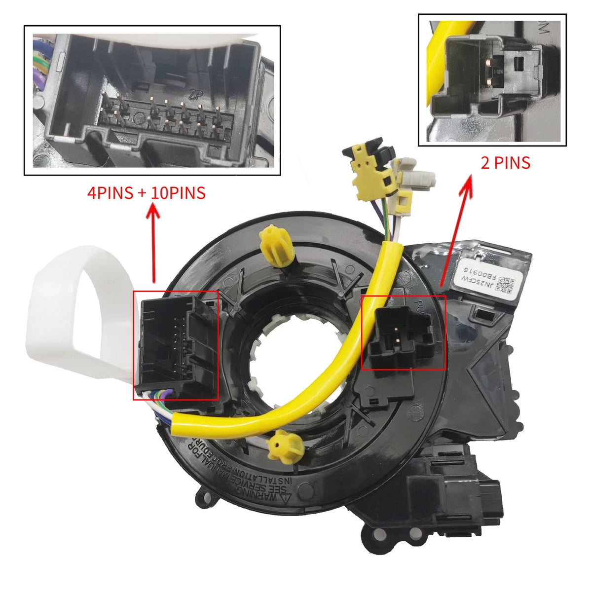 Clock Spring FG1Z-14A664-B for Ford Taurus Lincoln MKT MKS Flex 2014-2019