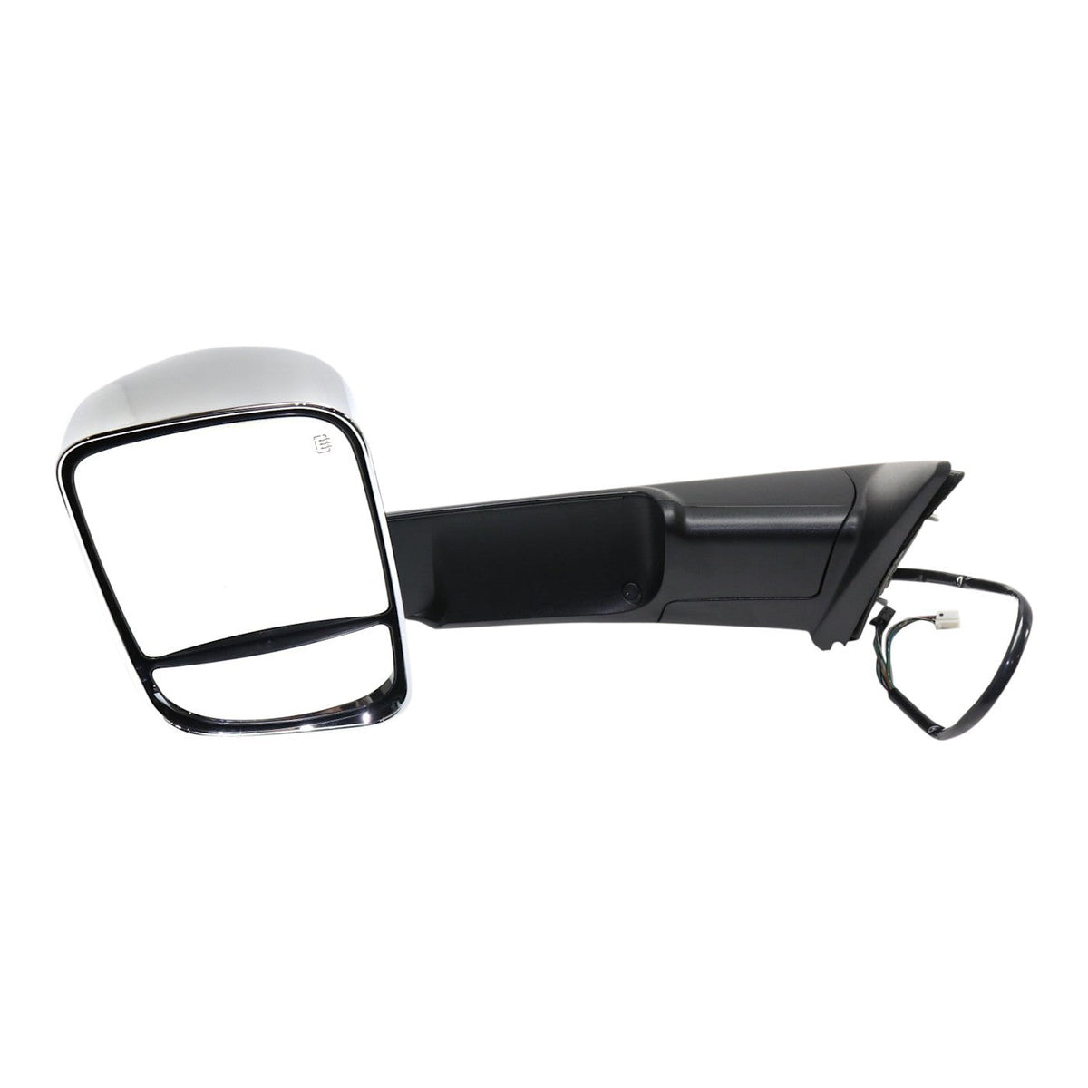 Tow Mirror Driver Side for Ram 1500 (2012-2013) with Power Heat & Puddle Light