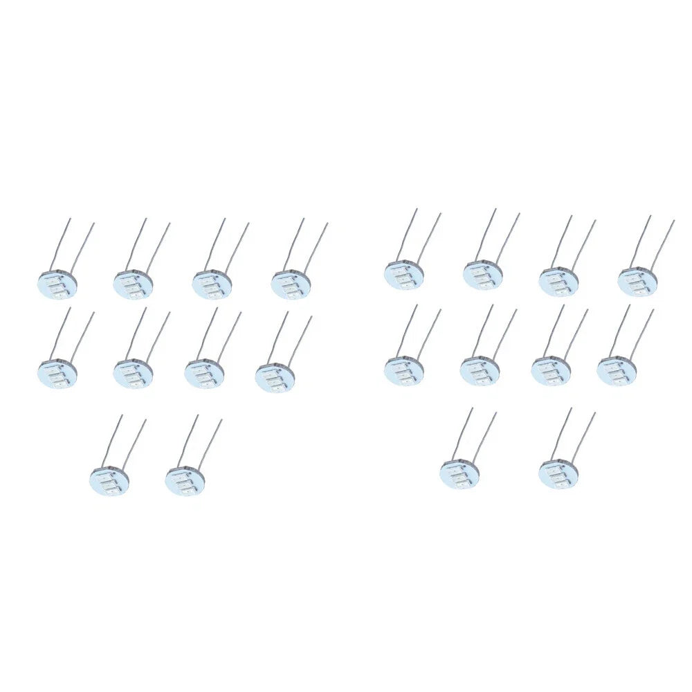 20Pcs 4.7mm 3SMD LED Mini Bulbs for Instrument Panel Cluster (Universal)