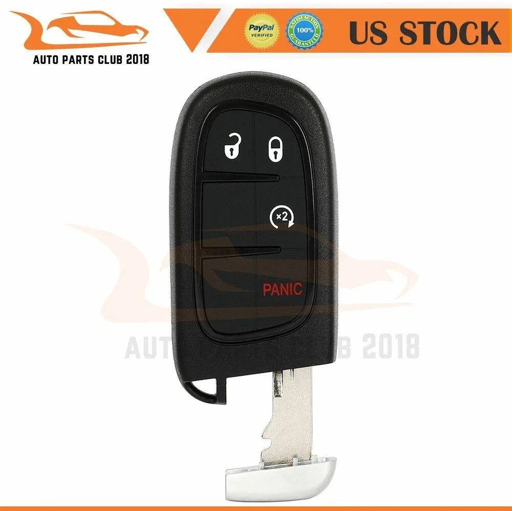 Keyless Key Fob Remote Case Shell for Jeep Cherokee (2014–2021)