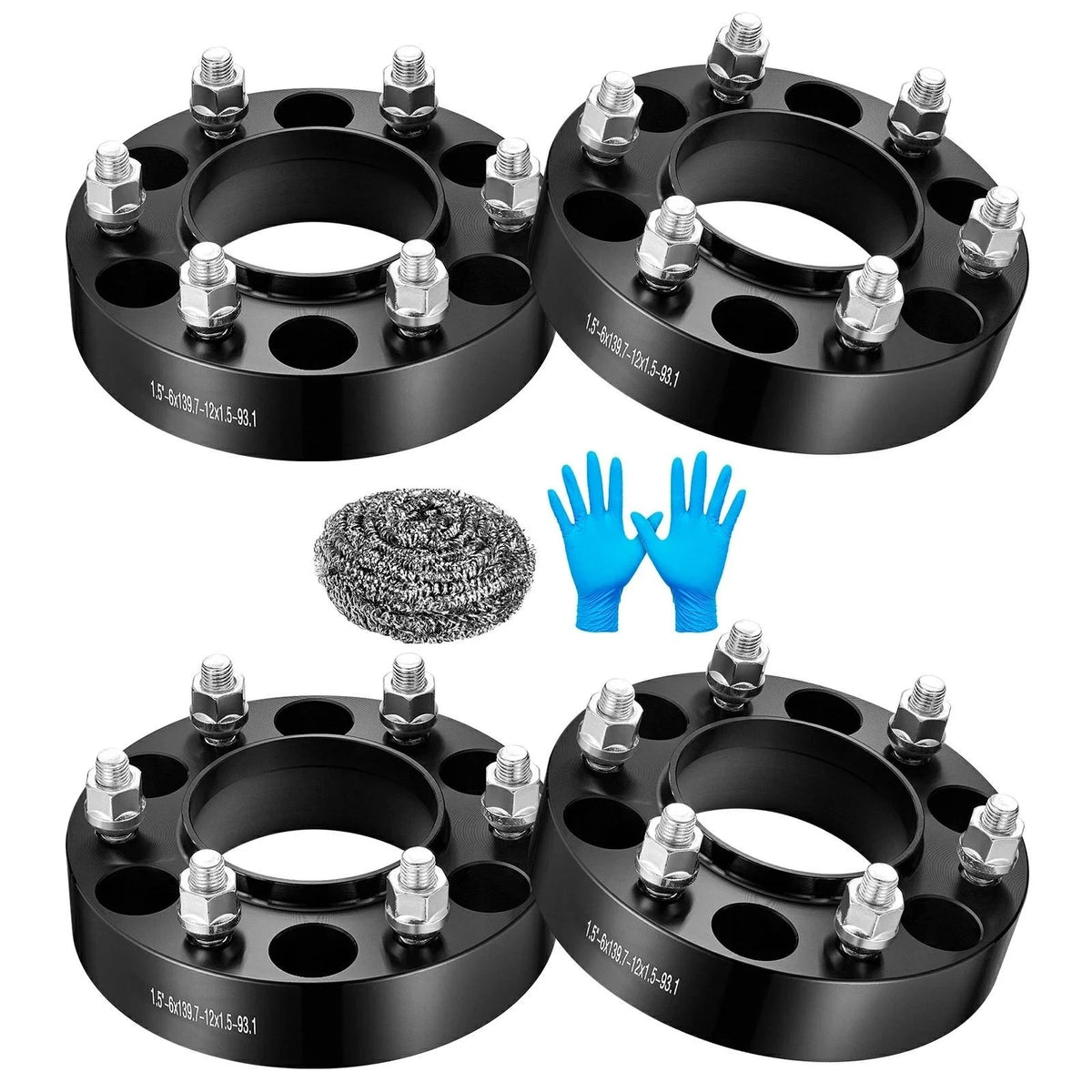 6x139.7 Wheel Spacers Hub Centric for 2017-2022 Ford Bronco Ranger