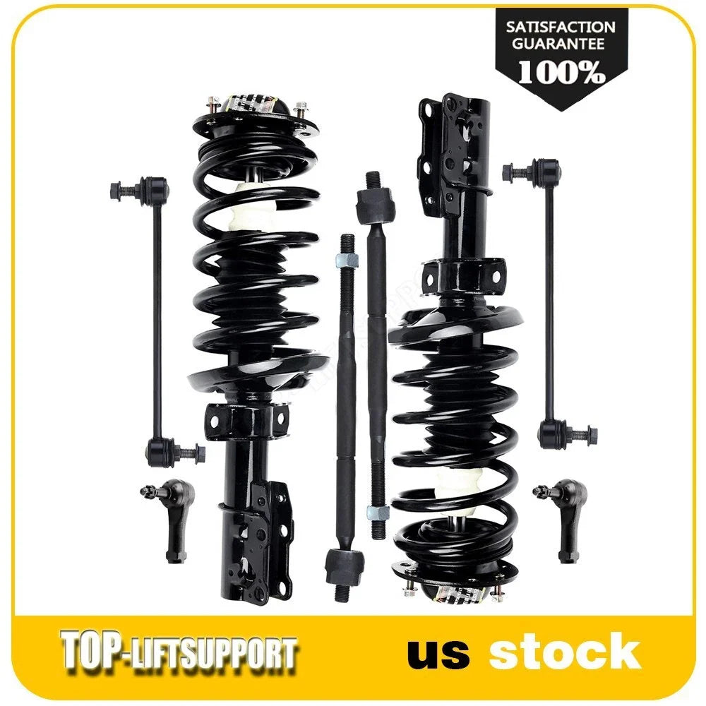 8pc Quick Struts Tie Rod Sway Bar Kit for Chevrolet Cobalt HHR (2005–2010)