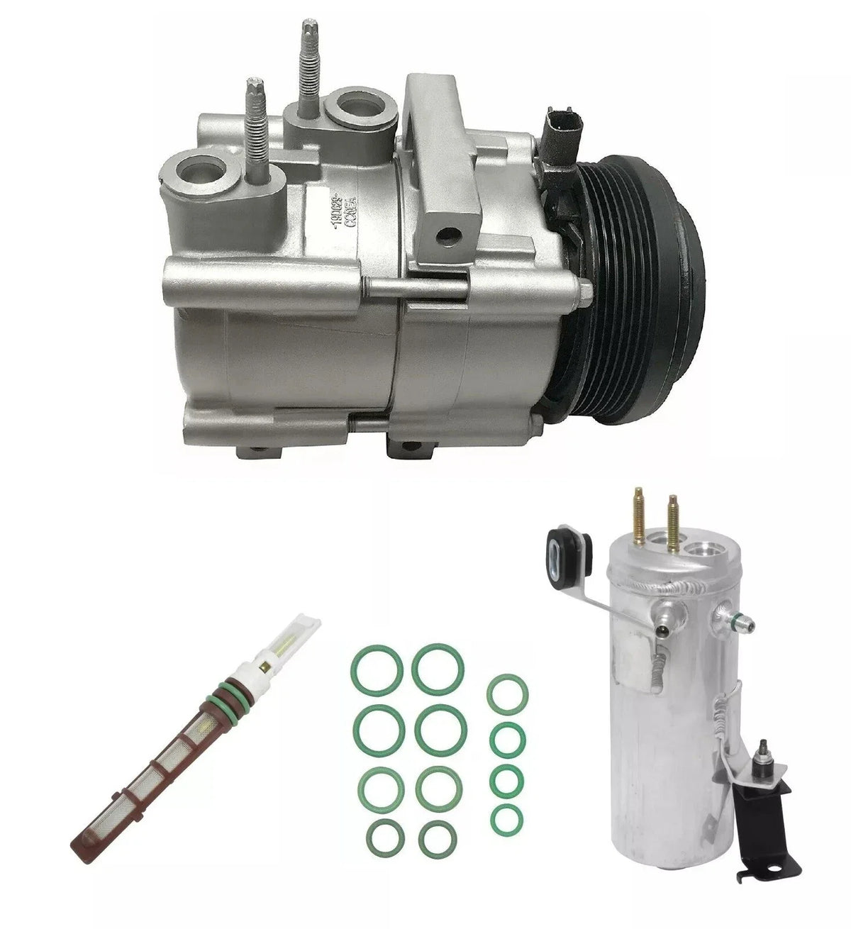 AC Compressor Kit Replacement for Ford Explorer Sport Trac 4.6 (2009–2009)