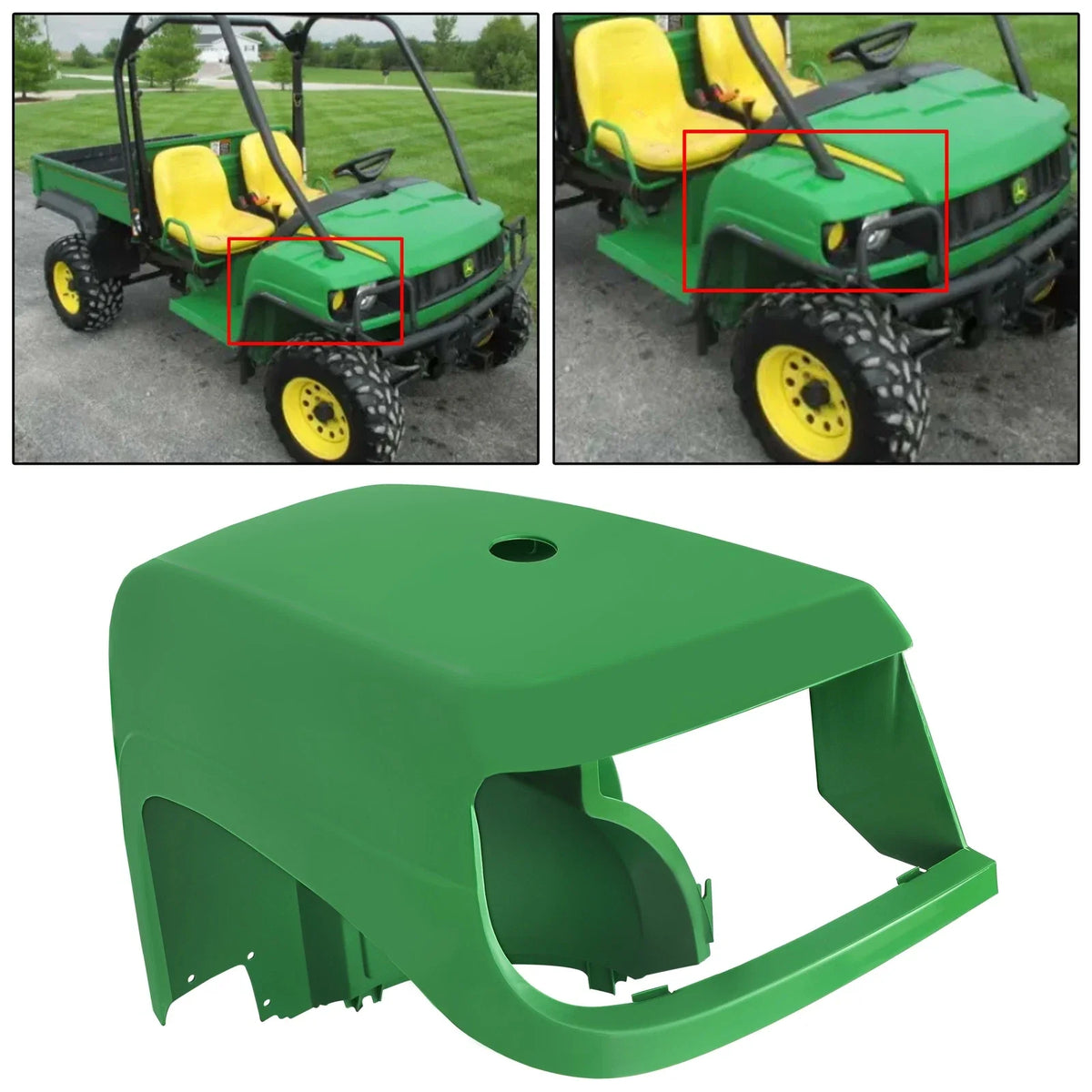 Right Front Fender (AM137567) for Gator John Deere 620i 850D