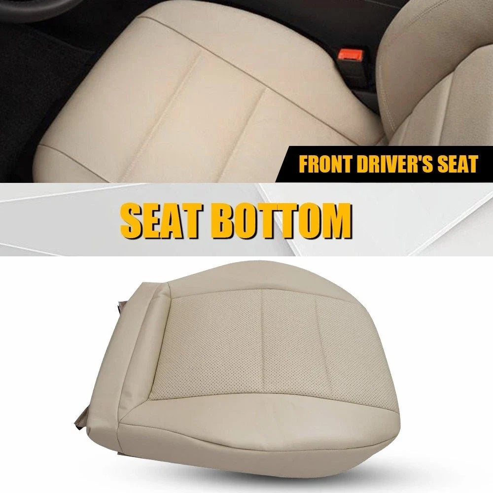 Driver Bottom Seat Cover for Mercedes C-Class 2008-2014 Light Tan PY