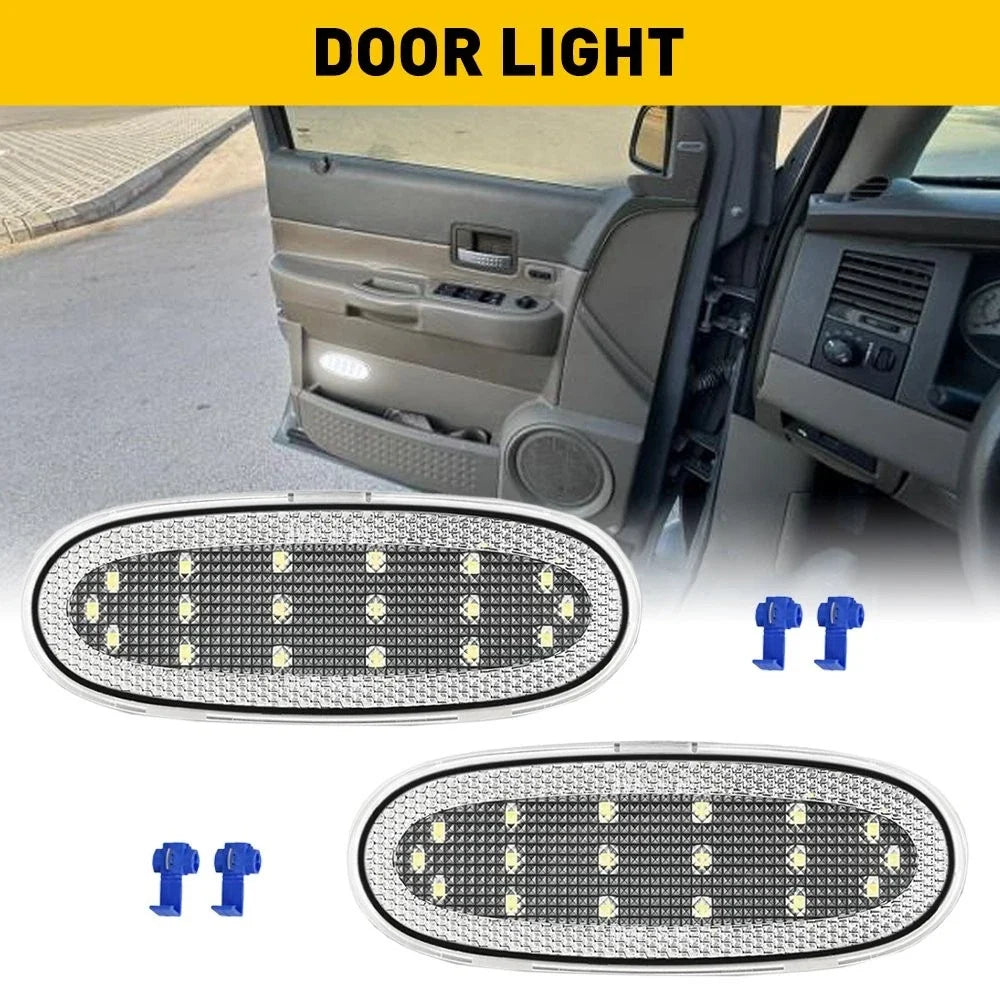 LED Interior Door Panel Lights for RAM 1500 2500 3500 (2002-2009)