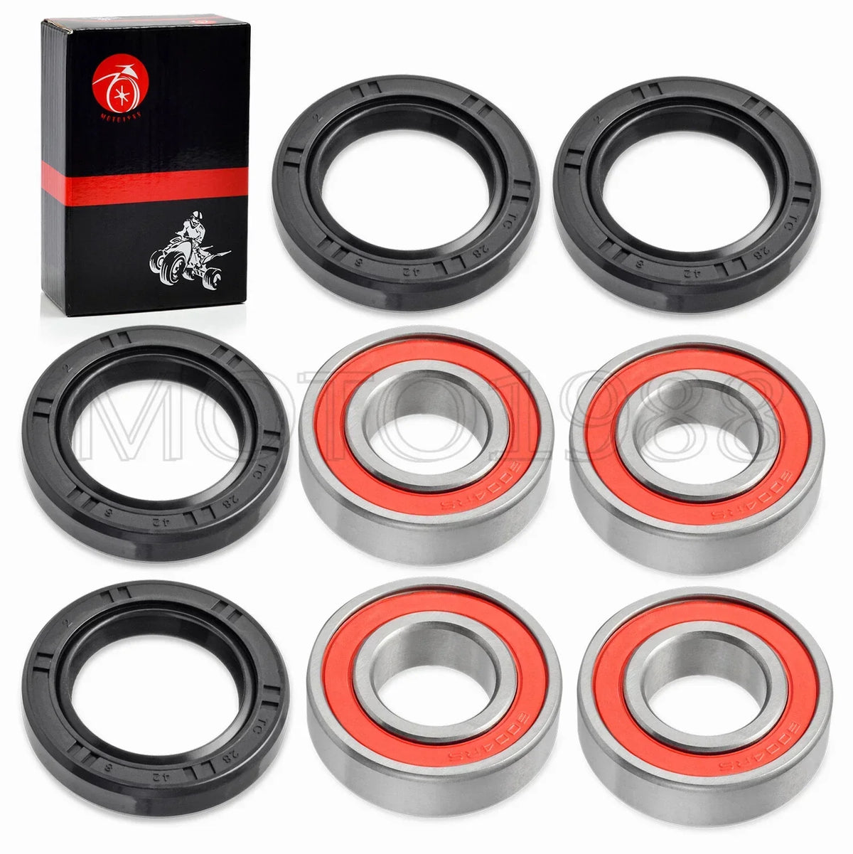 Front Bearing and Seal Kit for Honda Recon 250 1997-2018