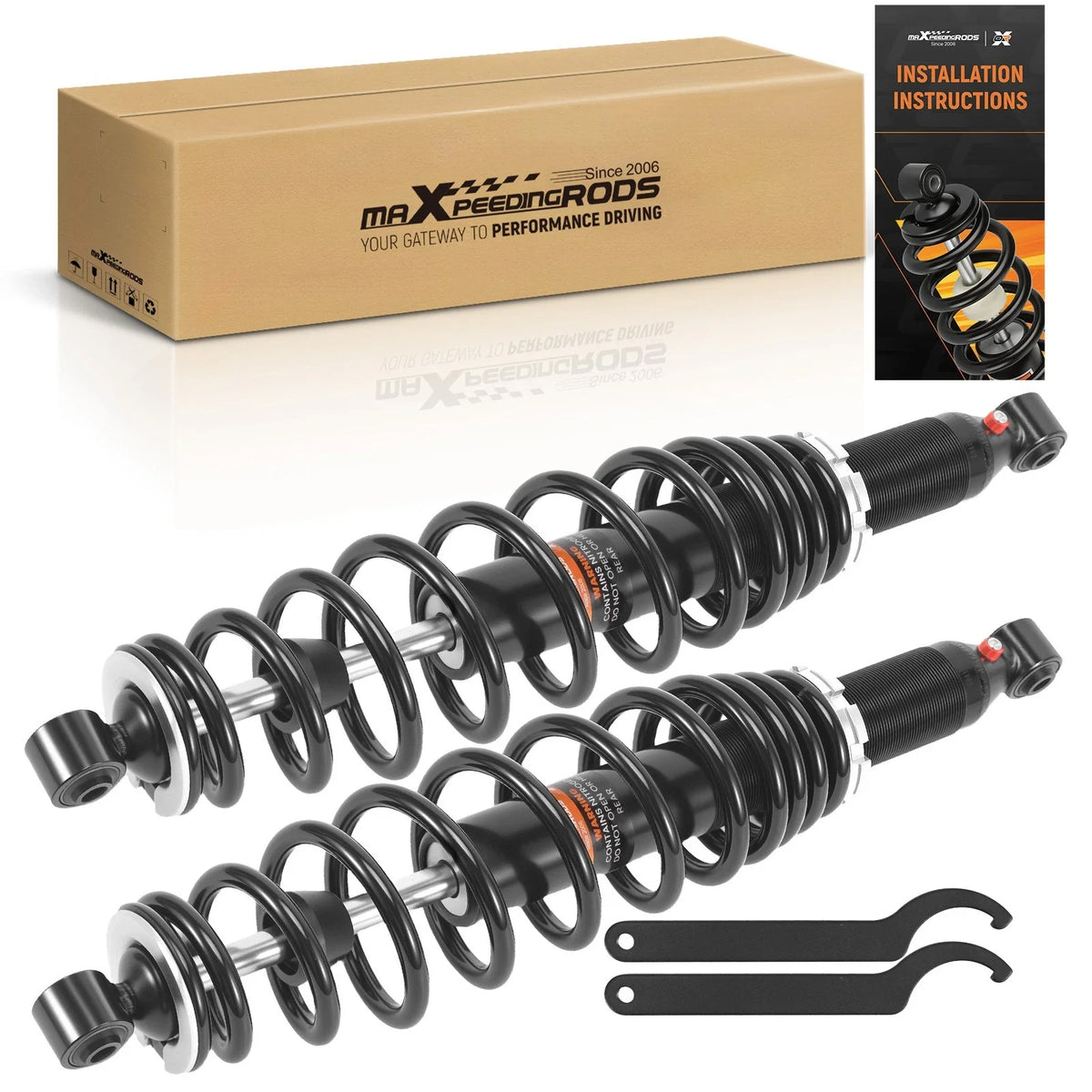 Front Shock Set Coil-Over for Can-Am Outlander 450 500 570 650 800 850 1000