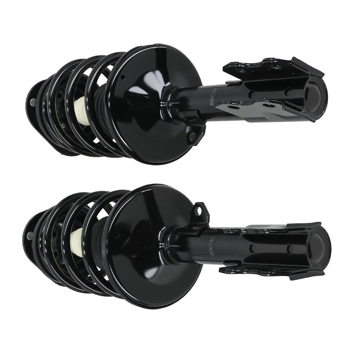 Pair of Complete Struts with Coil Springs for 2004-2009 Toyota Prius