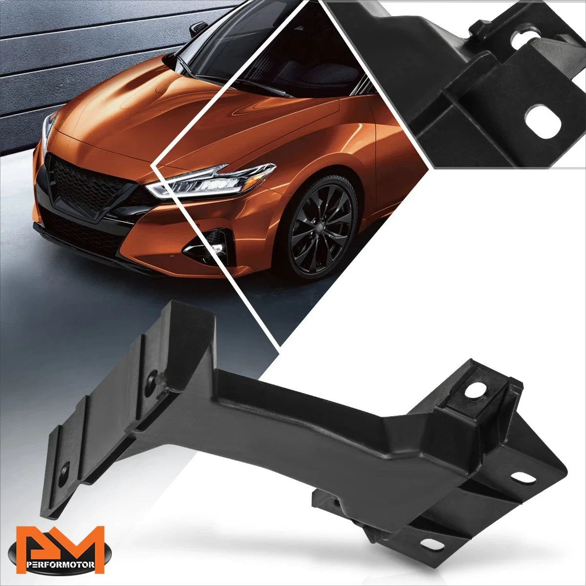 Front Bumper Support Bracket Kit for Maxima (2016-2023) - Nissan