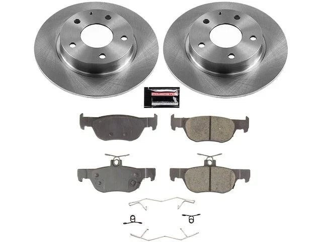 Rear Brake Pad and Rotor Kit for Mazda CX-30 (2020–2023) CK644GH