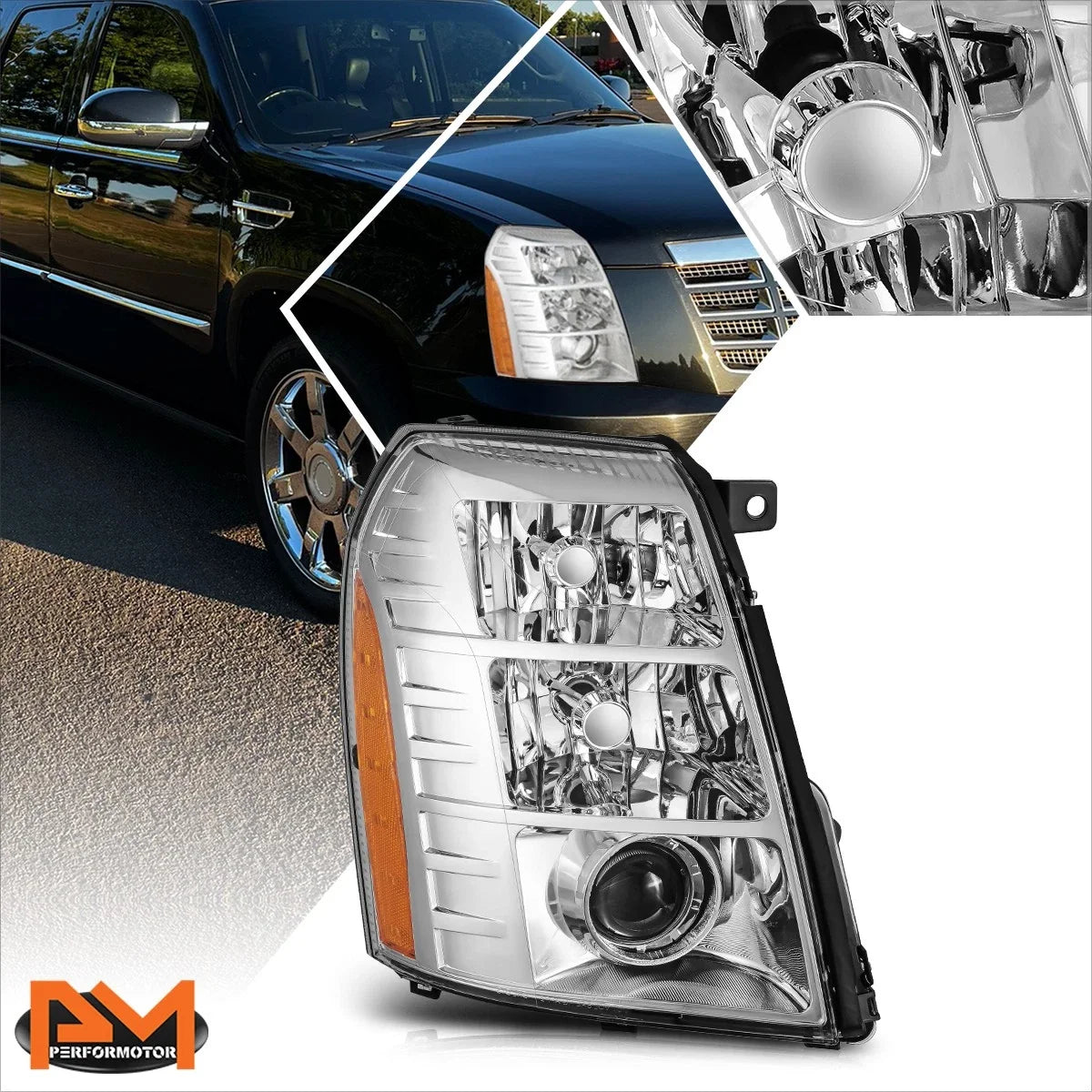 Projector Headlight HID for Cadillac Escalade 2007–2009