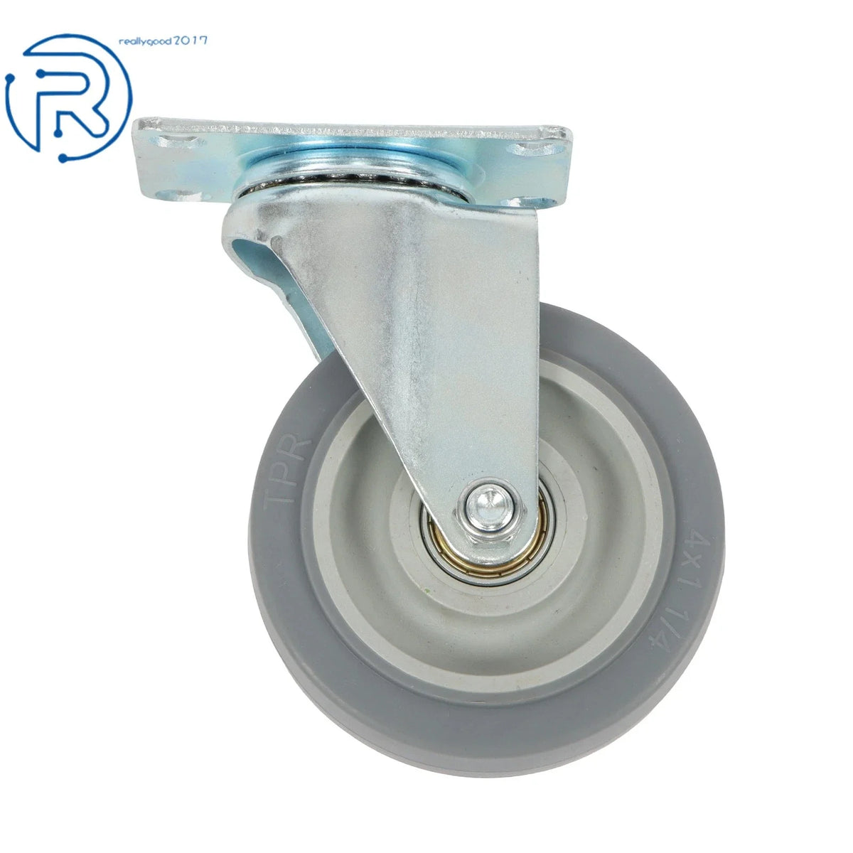 Set of 4 Heavy Duty 4-Inch Casters with Swivel Wheels