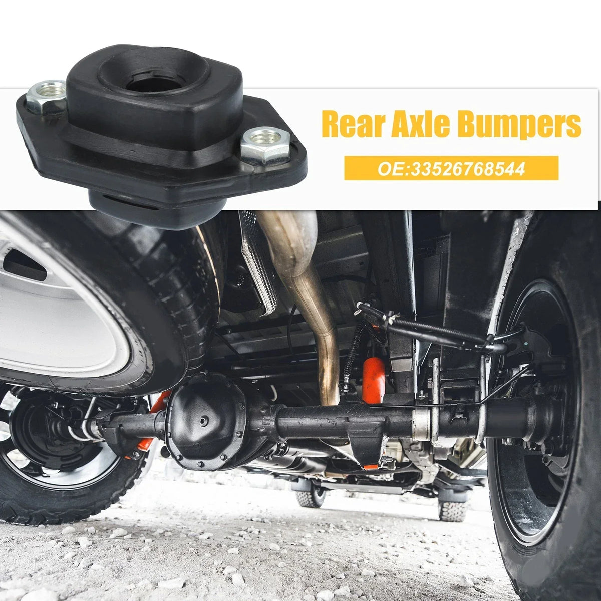 Rear Bumpers Jounce Lower for BMW 1 Series M 2011