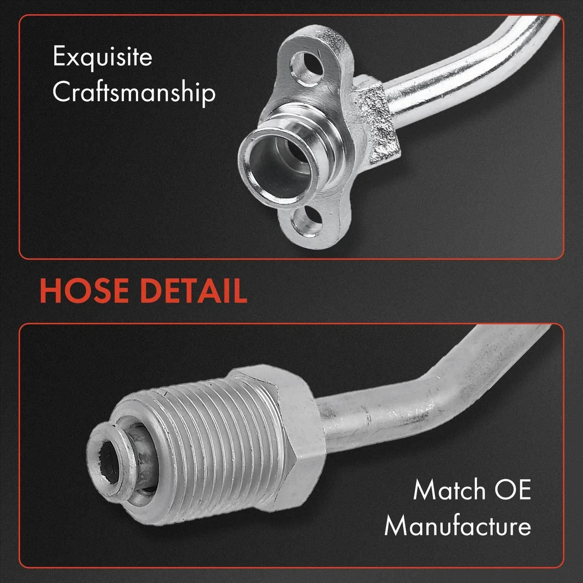 Pressure Line Hose for Power Steering - Honda Accord 2008