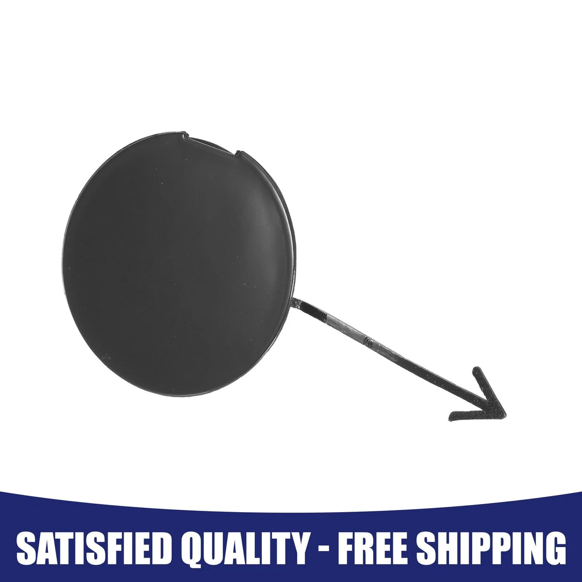 Tow Hook Cover Cap for Honda Fit (2008–2010) Matte Black