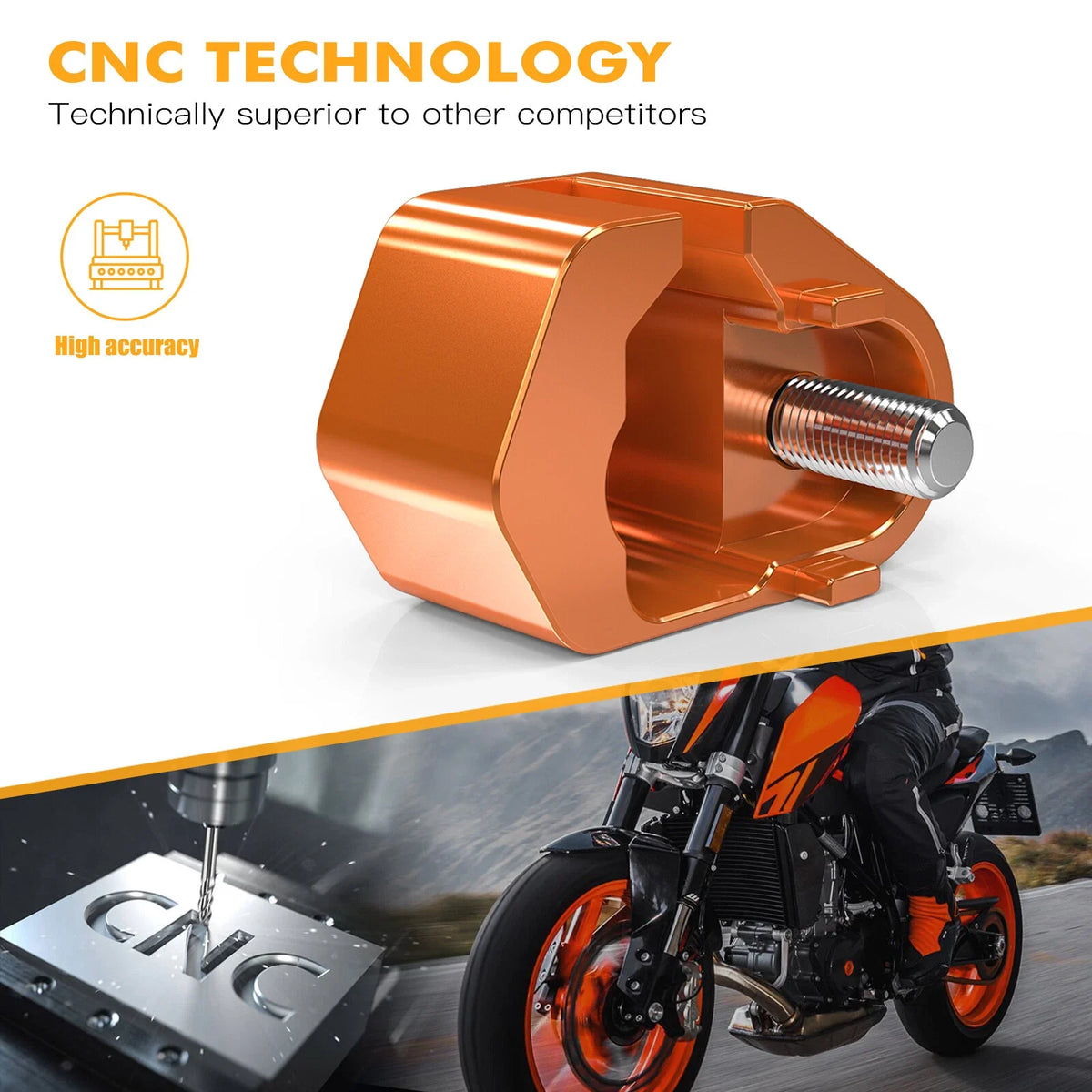 Rear ABS Cable Guard Protector for KTM 690 SMC R / Enduro R (2012–2023)