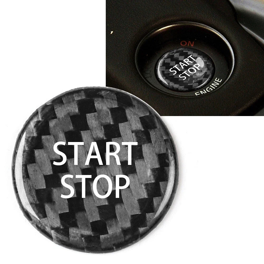 Carbon Fiber Engine Start-Stop Button Cover for GTR R35 2008-2016