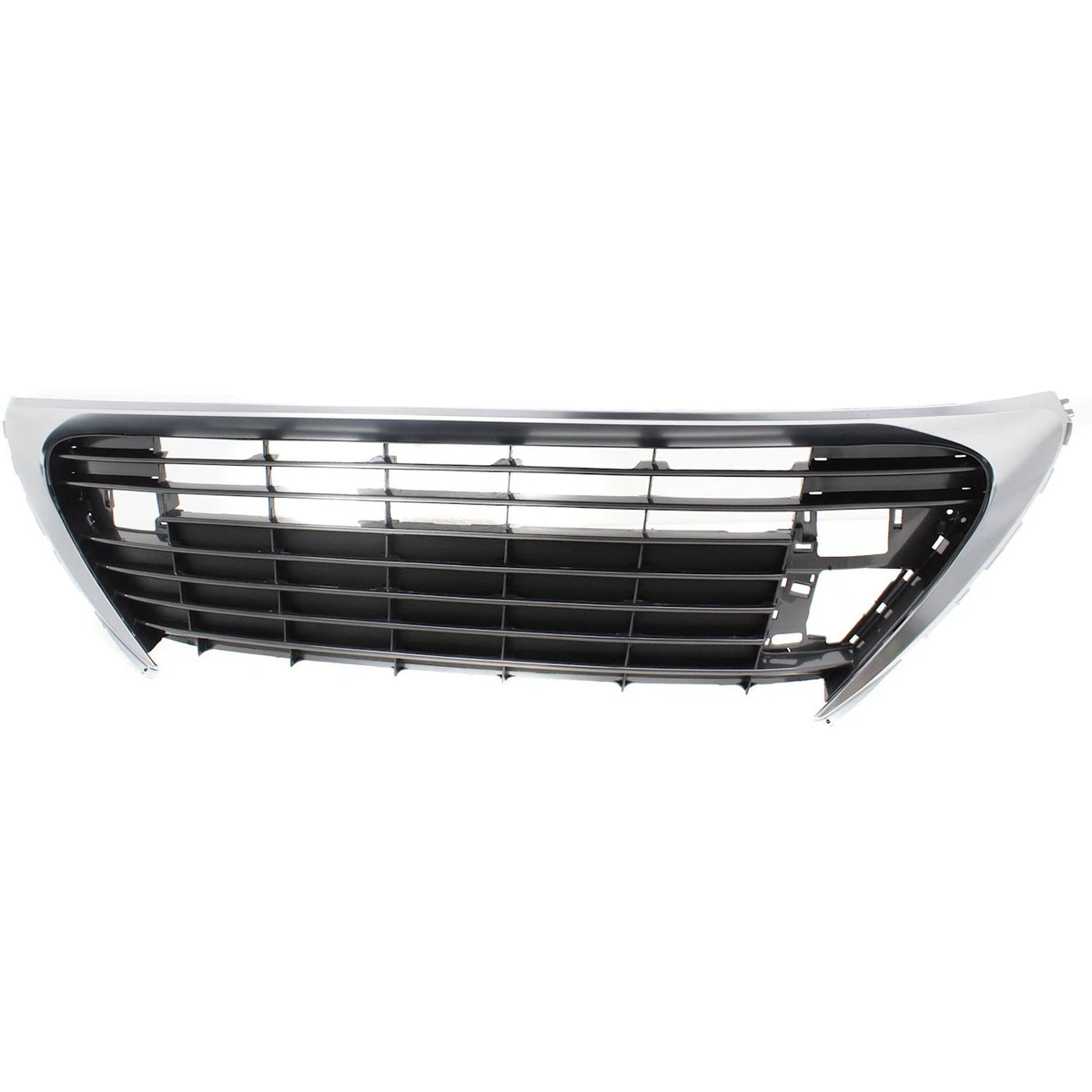 Bumper Grille for Lexus ES350 ES300h (2016–2018) Black Shell Gray Insert