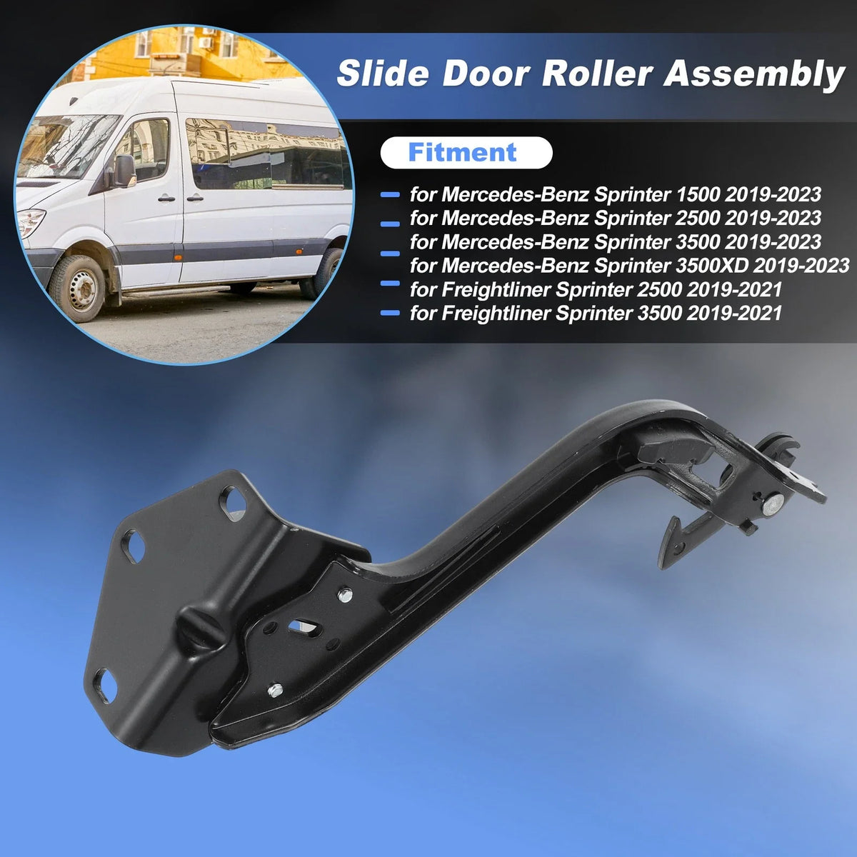 Sliding Door Roller Lower Bracket for Mercedes-Benz Sprinter 1500 (2010–2018)