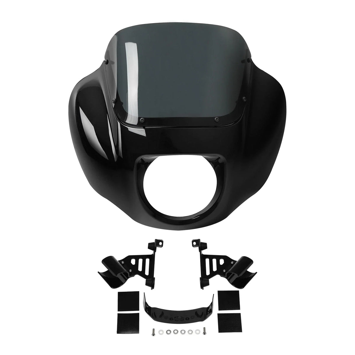 Headlight Fairing Kit - Vivid Black for Softail FXBB 2018-2025 Harley