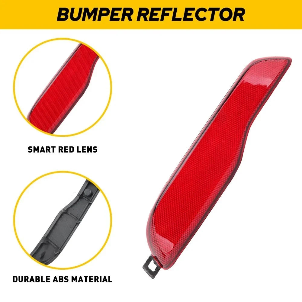 Left Side Rear Bumper Light Reflector for Jeep Cherokee (2014–2018)