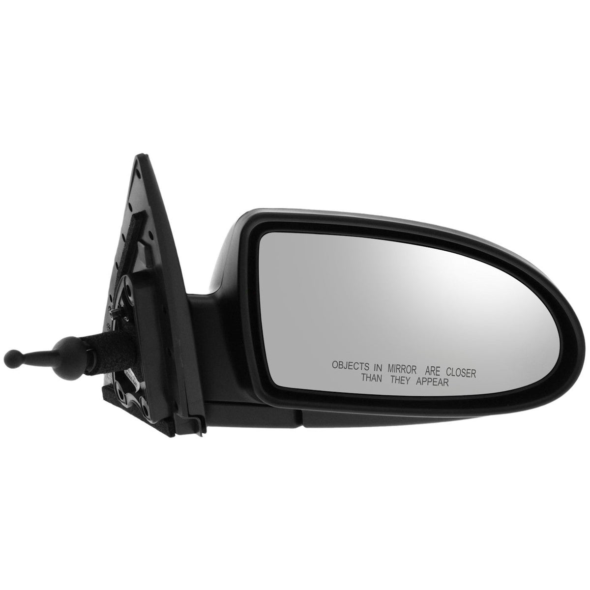 Manual Fold Right Mirror for 2006-2009 Hyundai Accent Hatchback