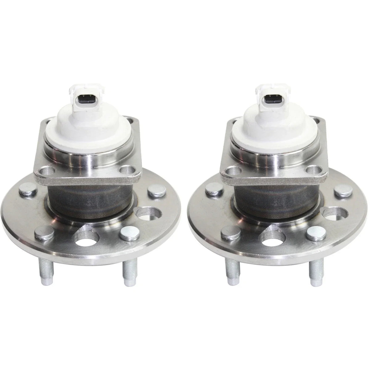 Rear Left Right Wheel Hubs with Bearing & Sensor for 1997-2003 Buick Century