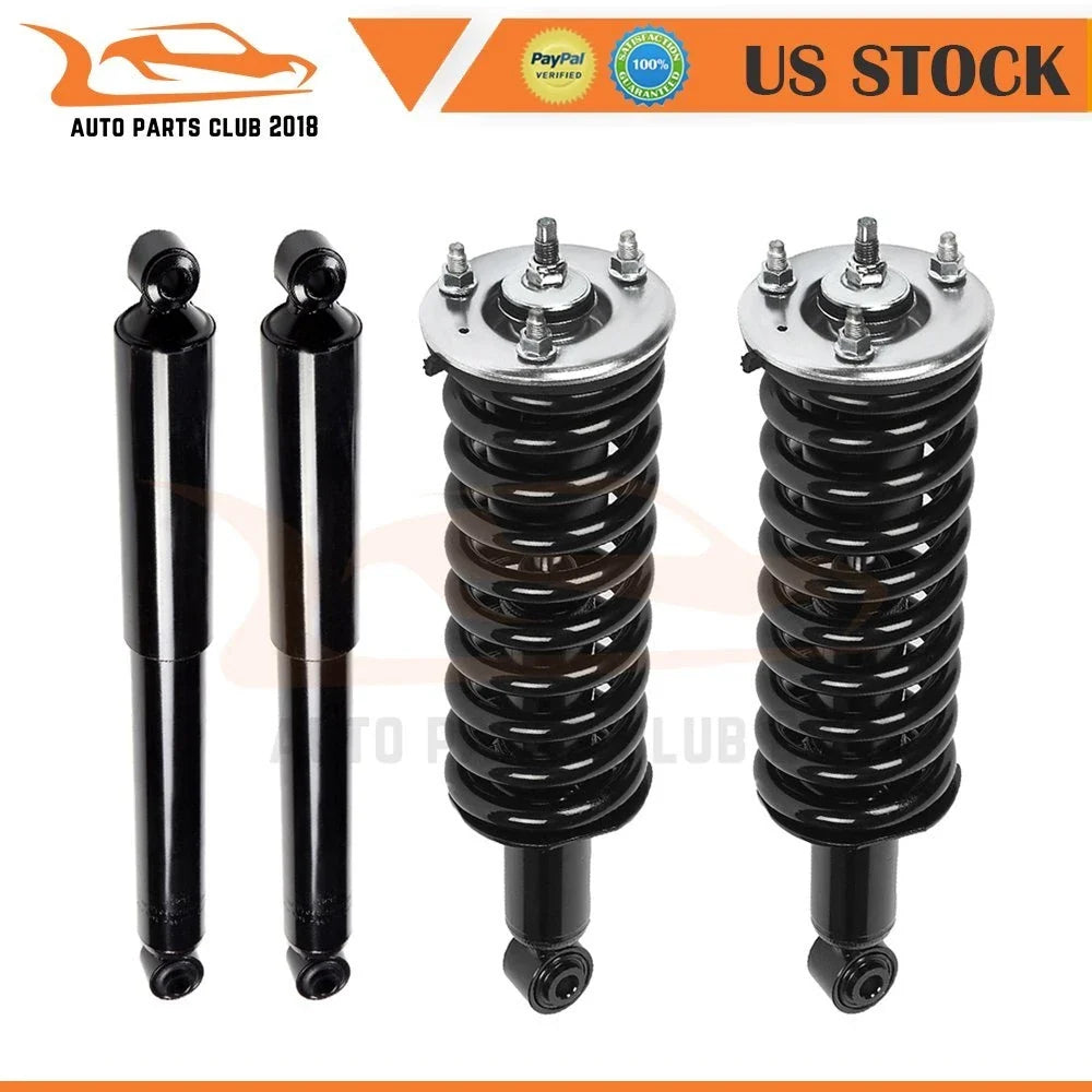 Complete Set of 4 Struts and Shocks for Nissan Frontier 2005-2021