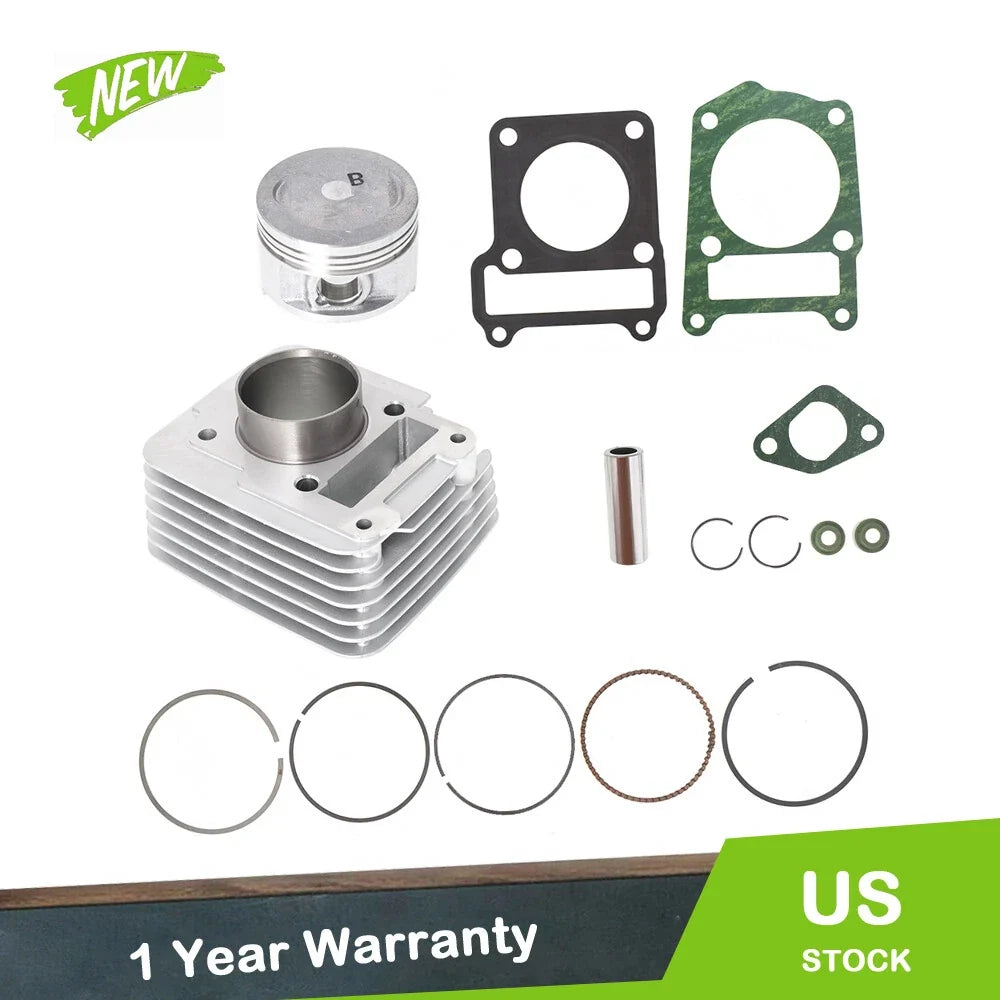 Top End Kit with 4 Cylinder Piston Rings for Yamaha TTR125 (2000-2005)