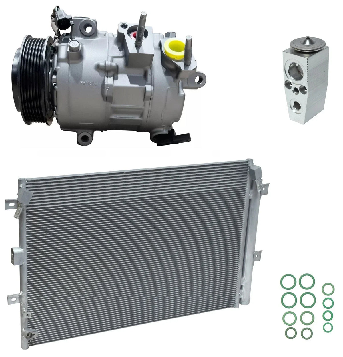 AC Compressor Kit With Condenser for Lincoln Nautilus 2.7L (2020–2022)