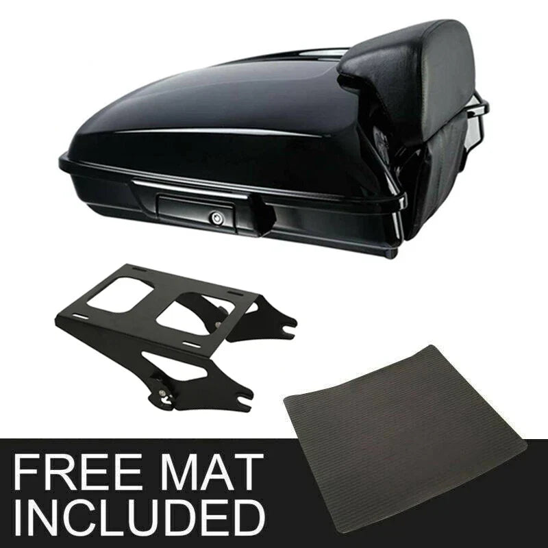 Trunk Backrest Mount Rack by Razor for Harley Touring Models (2014-2026)