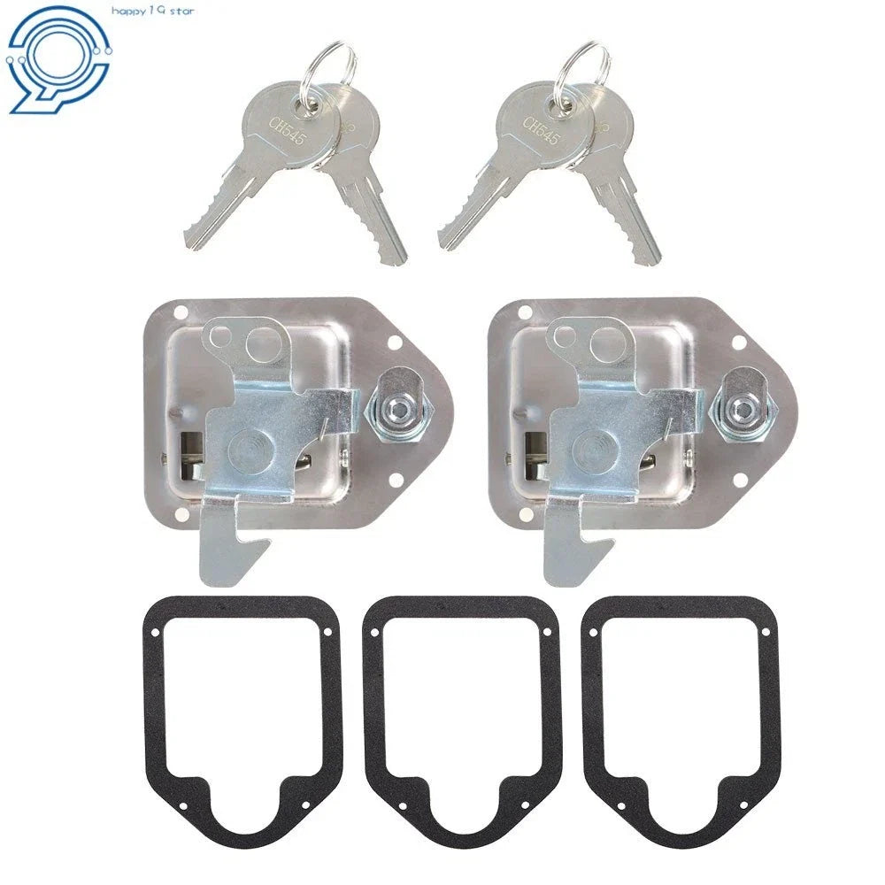 Paddle Handle Lock for RV Trailer Toolbox (4-3/8" & 3-1/4")
