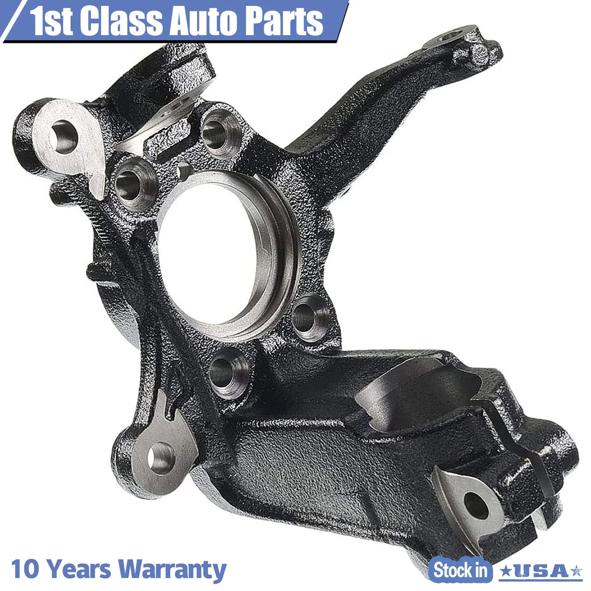 Left Steering Knuckle for Audi A3 Q3 Quattro Volkswagen Golf (2006–2018)