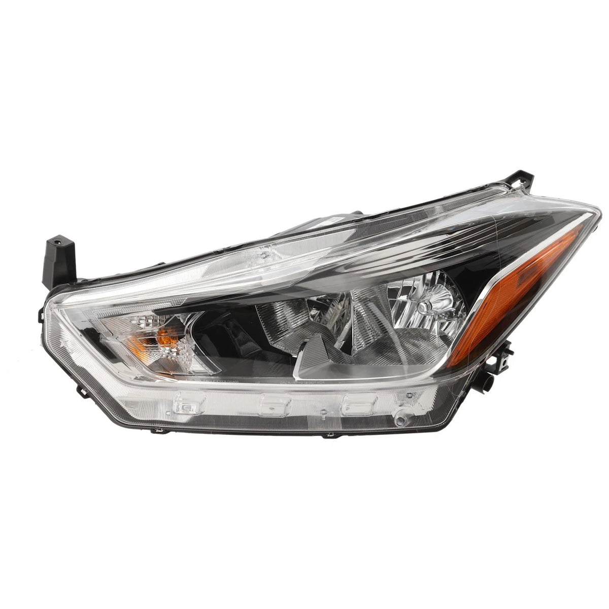 Driver Side Headlight for Nissan Kicks (2018–2020) Halogen with Bulb