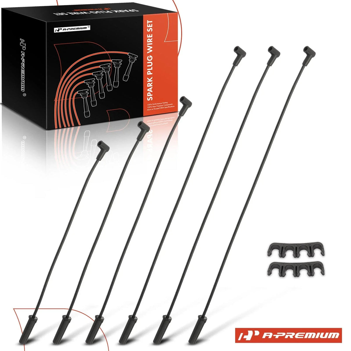 Set of 6 Spark Plug Wires for Buick LeSabre (1999–2005)