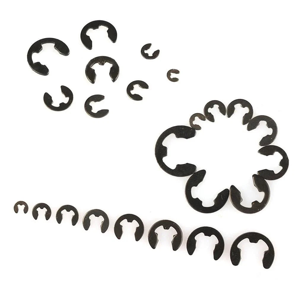 Set of 550 Assorted Clips for Various Applications