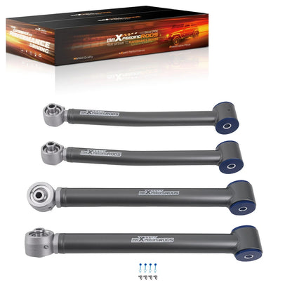 Upper & Lower Rear Control Arms with Grease Fitting for Jeep Wrangler JK 07-18