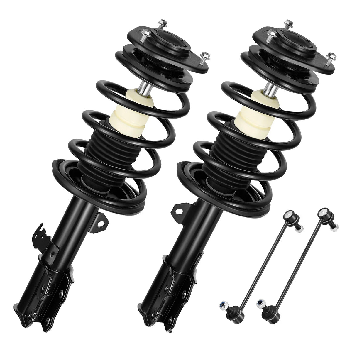 Set of 4 Front Shock Struts Assembly for Toyota Corolla (2003–2008)