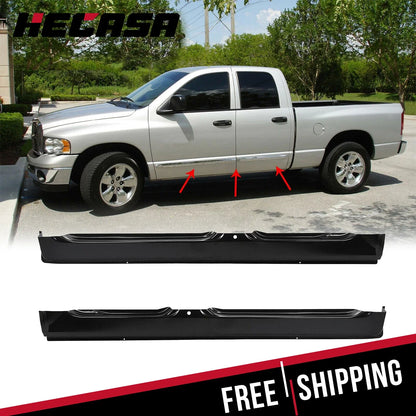 Rocker Panels Set of 2 LH RH for 1500 2500 3500 Dodge Ram (2002-2008)